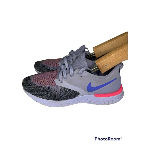 Nike Odyssey React Flyknit 2 Women’s Size 8 AH1016-500 Running Shoes - Picture 2 of 9